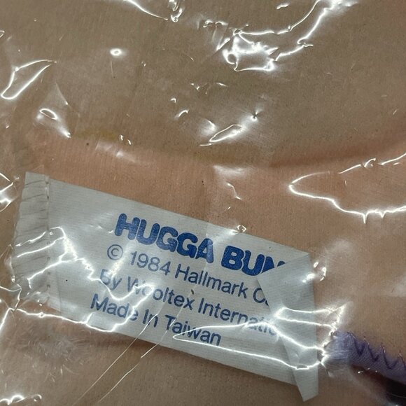 Hugga Bunch 1984 Hallmark Wooltex Int Wall Hanging NOS In Package Vintage - Picture 6 of 7